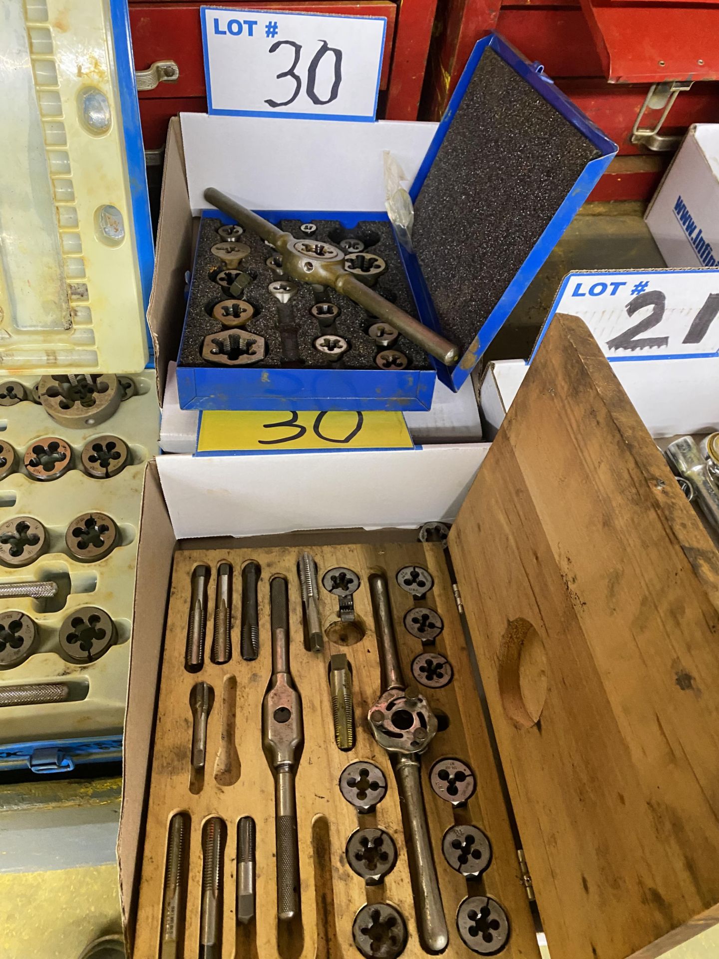 LOT OF (3) TAP AND DIE SETS - Image 3 of 3