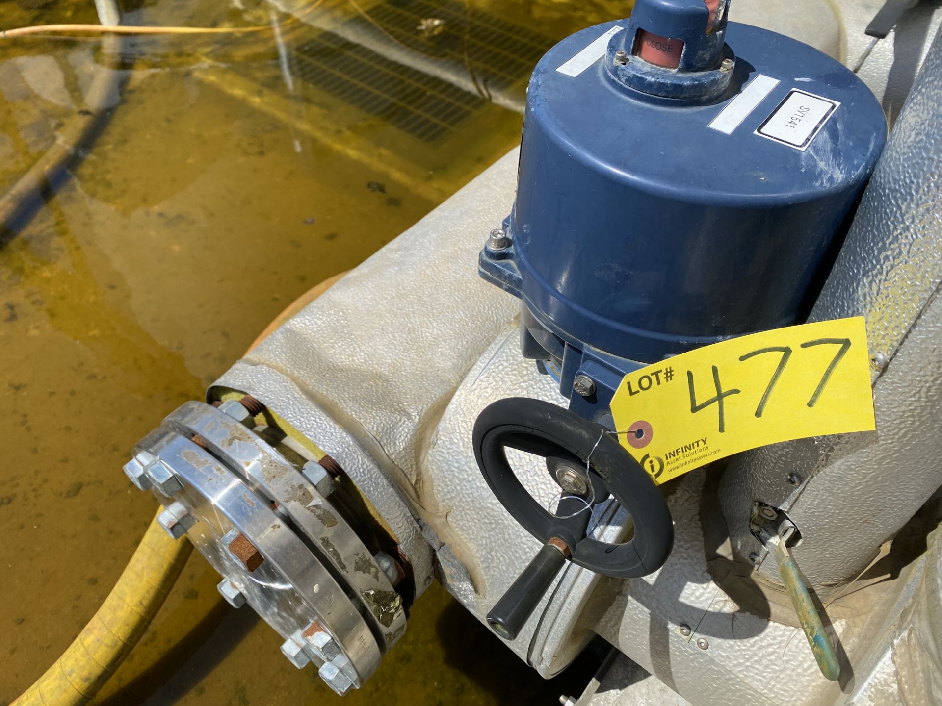 LOT OF (3) CHALLENGER CONTROL / FLOW VALVE W/ MANUAL CONTROL (RIGGING FEE $175 USD) - Image 2 of 3