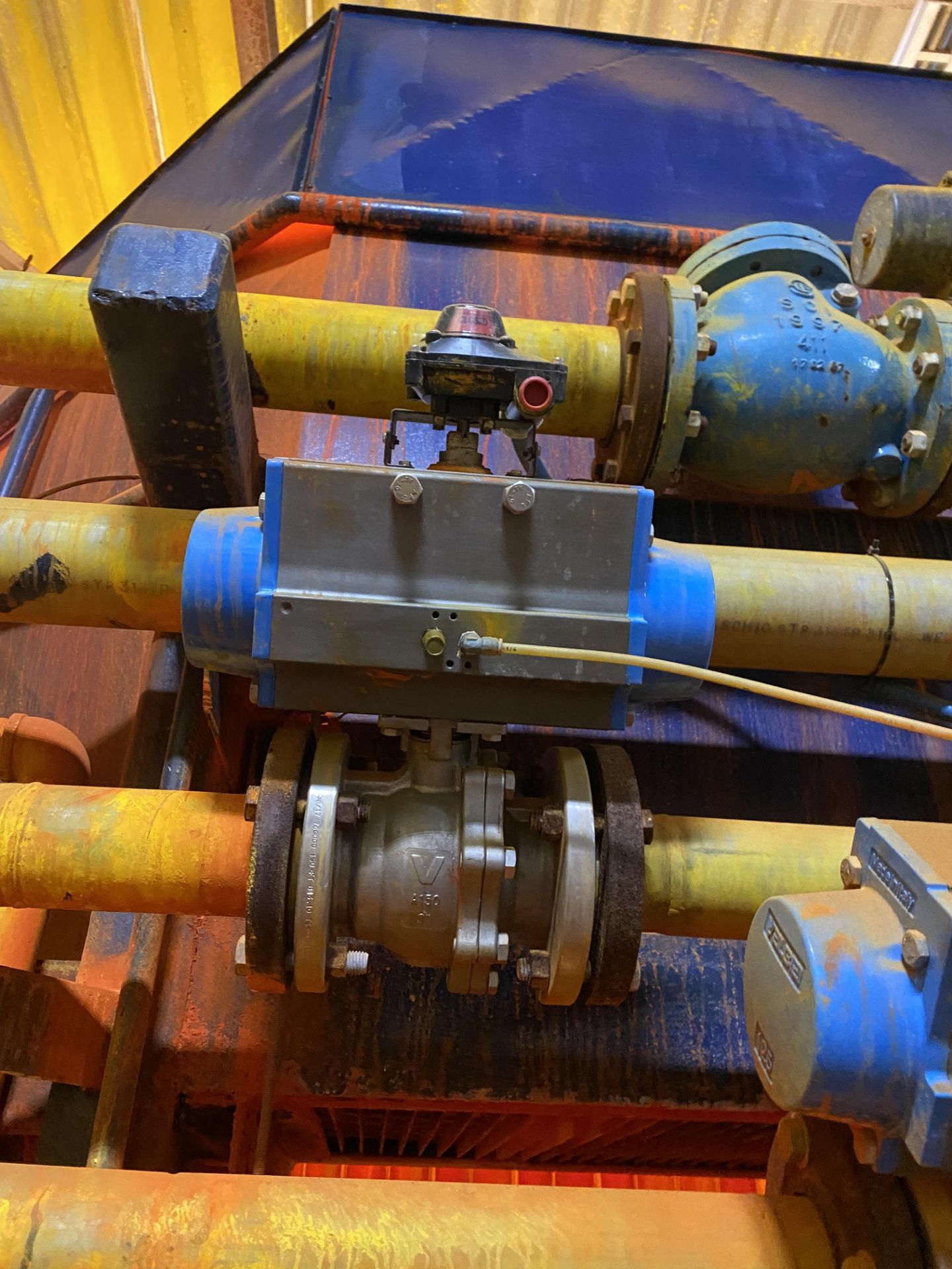 LOT OF (6) AUTOMATIC VALVES (BRAY, VALBIA) (RIGGING FEE $385 USD) - Image 3 of 3