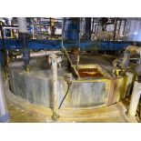 APPROX. 16'DIA X 20'H STAINLESS STEEL MIXING TANK, TANK 10-24