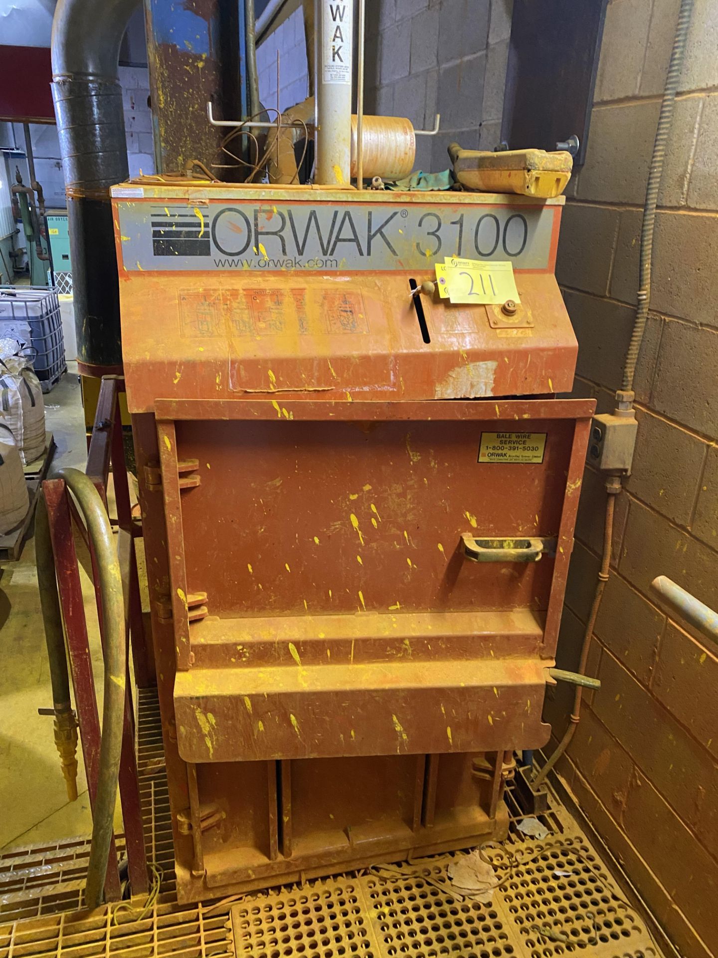 ORWACK 3100 HYDRAULIC / ELECTRICL COMPACTOR