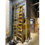 ALUMINUM / FIBERGLASS LADDERS, 10-STEP AND 8-STEP