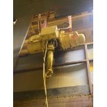 2-TON ELECTRIC CHAIN HOIST W/ PENDANT CONTROL (RIGGING FEE $175 USD)