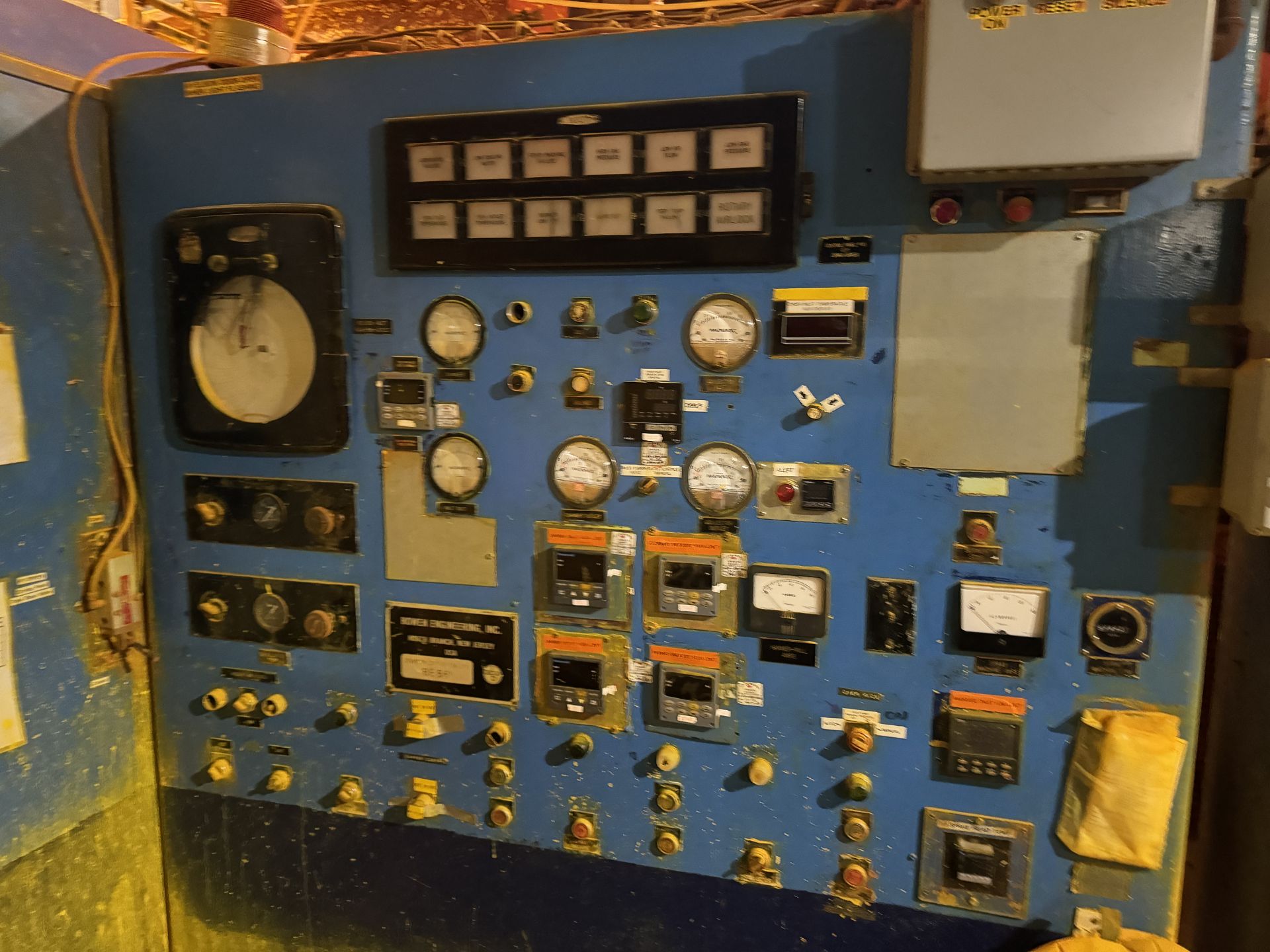 BOWEN ENGINEERING CONTROL PANELS W/ ENDRESS & HAUSER ECOGRAPH TRSG35 AND BRAINCHILD VR18 PAPERLESS - Image 4 of 4