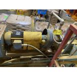 WEG 1.5HP MOTOR AND DURCO PUMP (RIGGING FEE $75 USD)