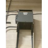 SQUARE D TRANSFORMER, 15KVA, 600V TO 120/240V (2ND FLOOR) (RIGGING FEE $75 USD)