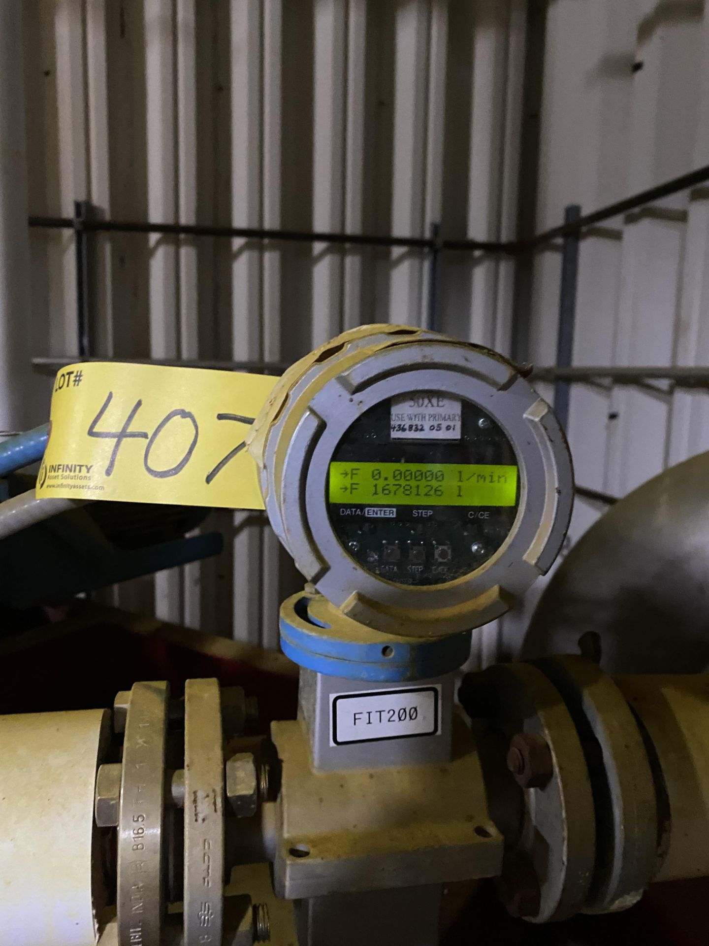 ENDRESS & HAUSER DIGITAL FLOW METER (RIGGING FEE $75 USD)