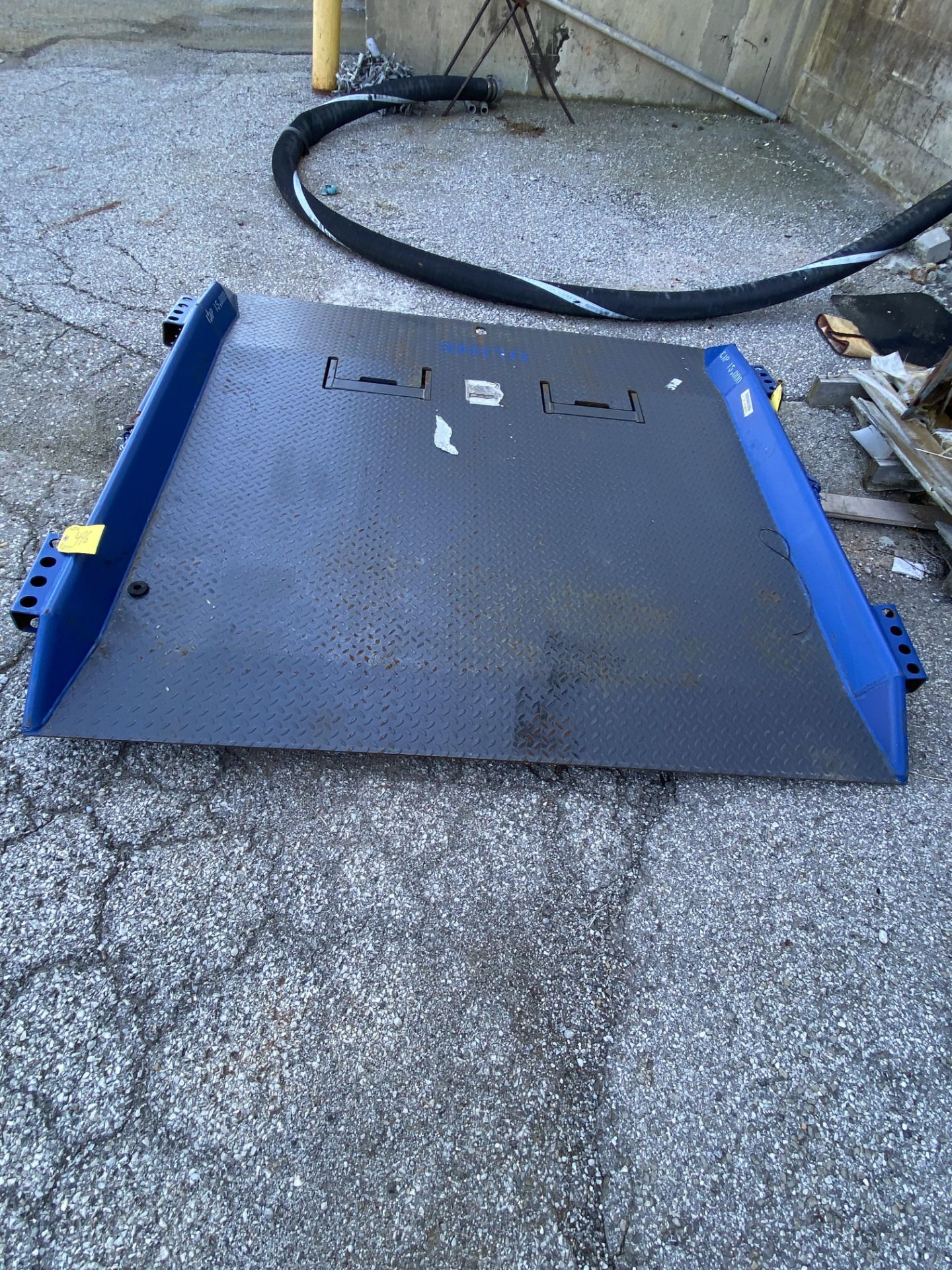 ULINE APPROX. 5' X 6' DOCK PLATE, 15,000LB CAP.