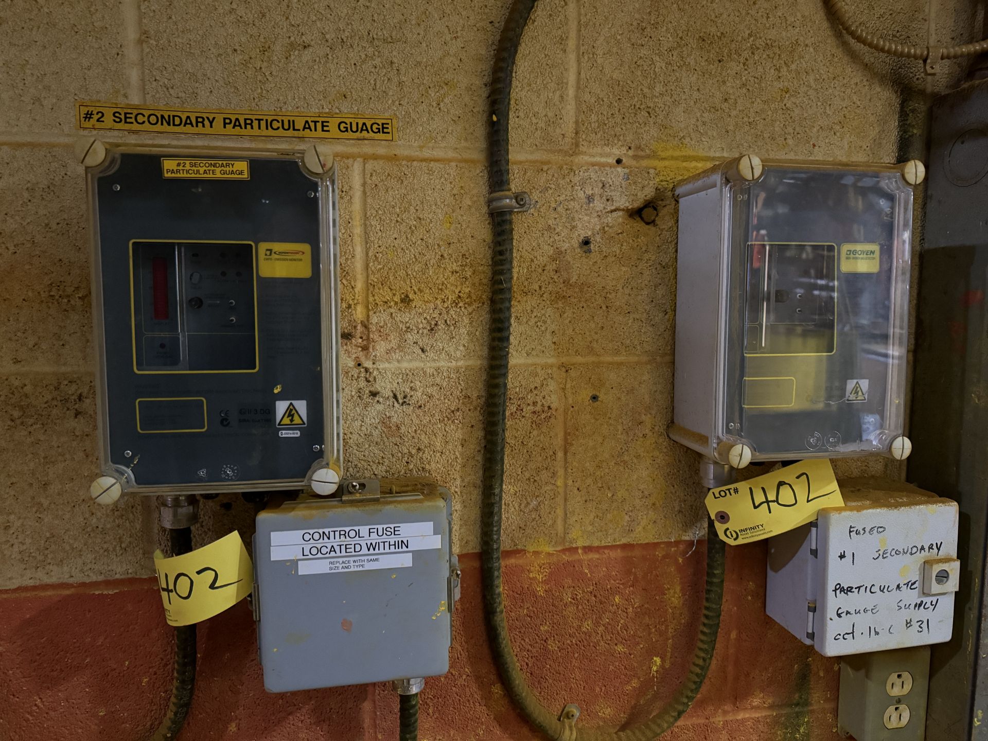 LOT OF (2) ARCTIC COMBUTION LTD CONTROL PANELS W/ HONEYWELL BURMIER CONTROL AND EXPANDED ANNUMCIATOR - Image 5 of 5