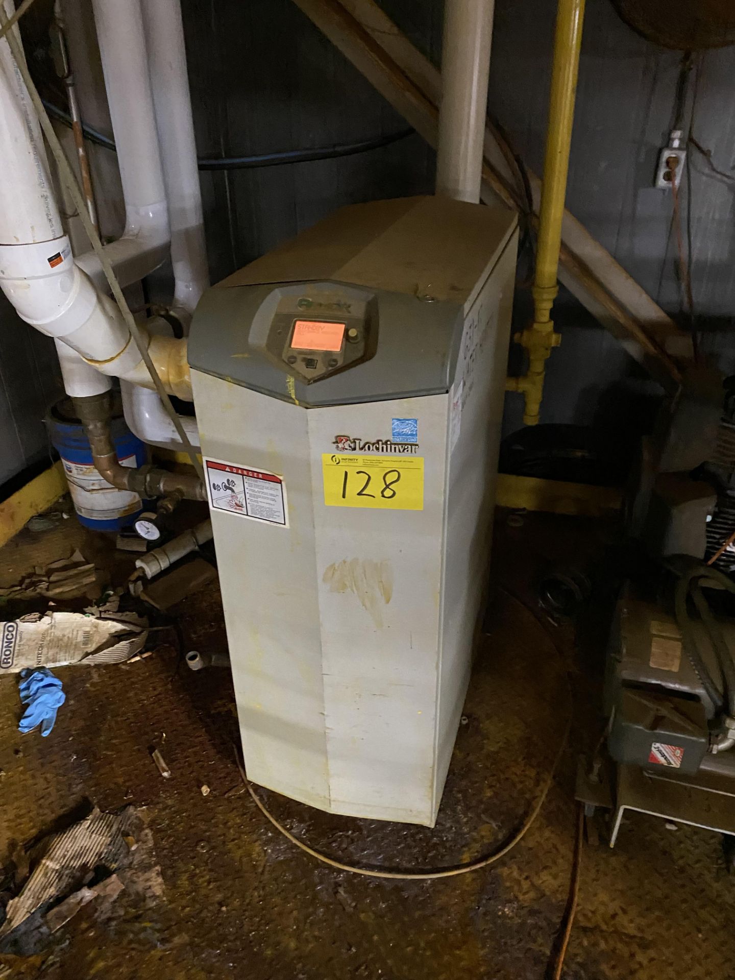 ARMORE CONDENSING WATER HEAER MODEL AWN501PM, LOCHINVER DIGITAL WATER HEATER (GAS POWERED), 500,