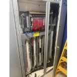 ALLEN BRADLEY 1771-P7 ELECTRICAL CABINET AND (7) SQUARE D / MOELLNER SWITCH BOXES (RIGGING FEE $