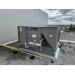 YORK ZF090N15N5AAA5A ROOFTOP AIR CONDITIONING UNIT, S/N N1B4454170, 575-3-60, NATURAL GAS, 180,000