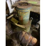 RELIANCE ELECTRIC 3HP MOTOR W/ CHEMINEER GEARBOX AND AGITATOR (RIGGING FEE $275 USD)