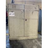 2-DOOR METAL CABINET