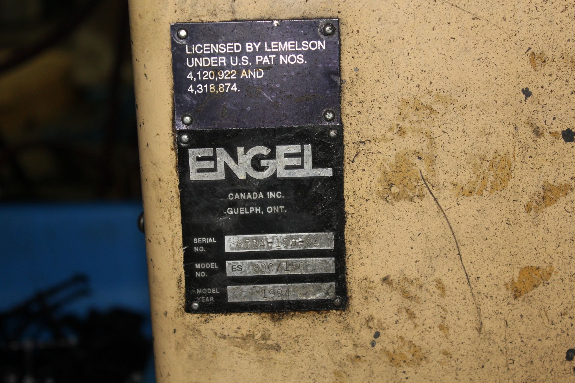 ENGEL ES 330/70 HL 70-TON INJECTION MOLDER - Image 2 of 22