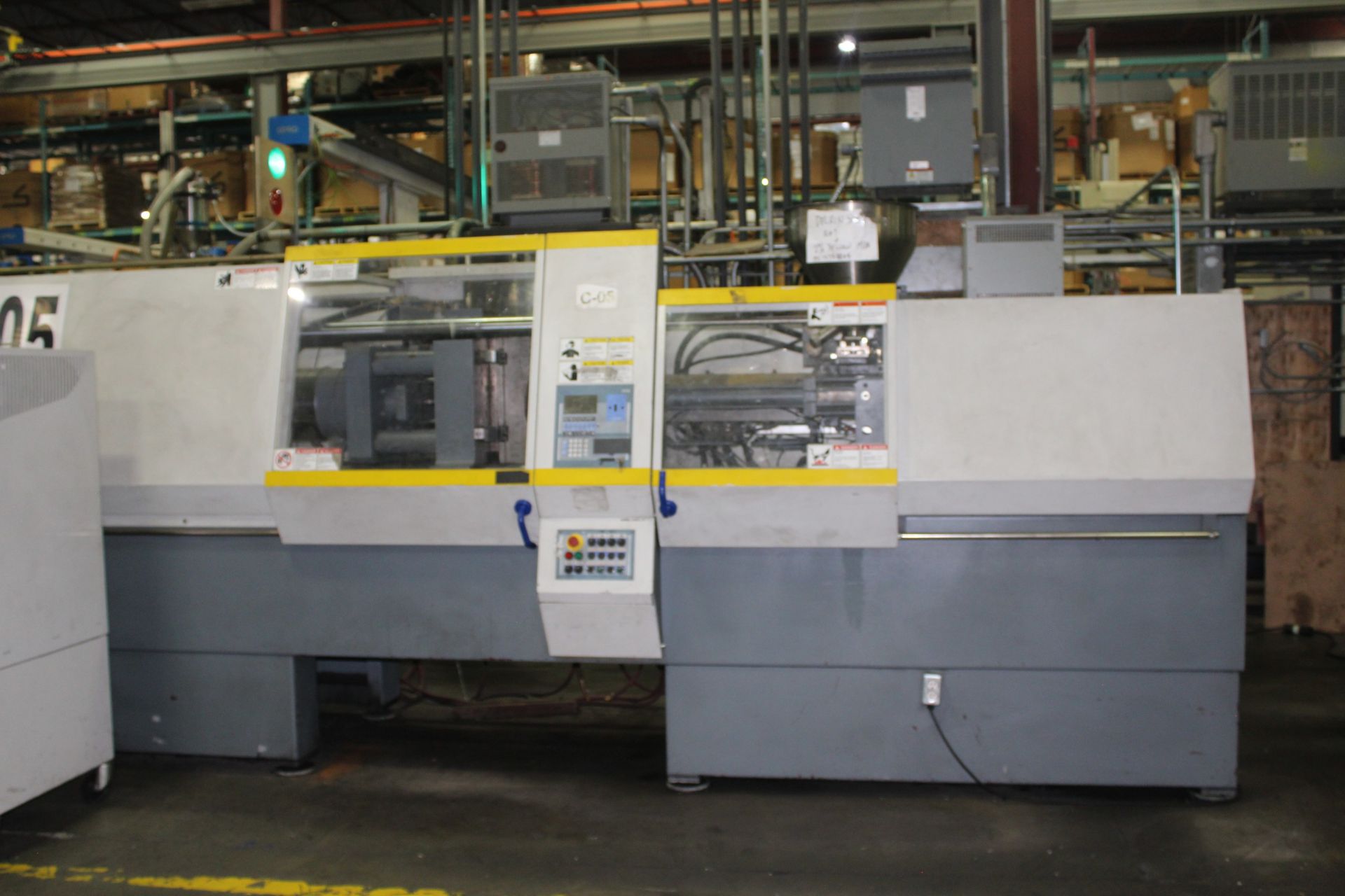 BATTENFELD II BA 1500/630 CDC INJECTION MOLDER, 150-TON