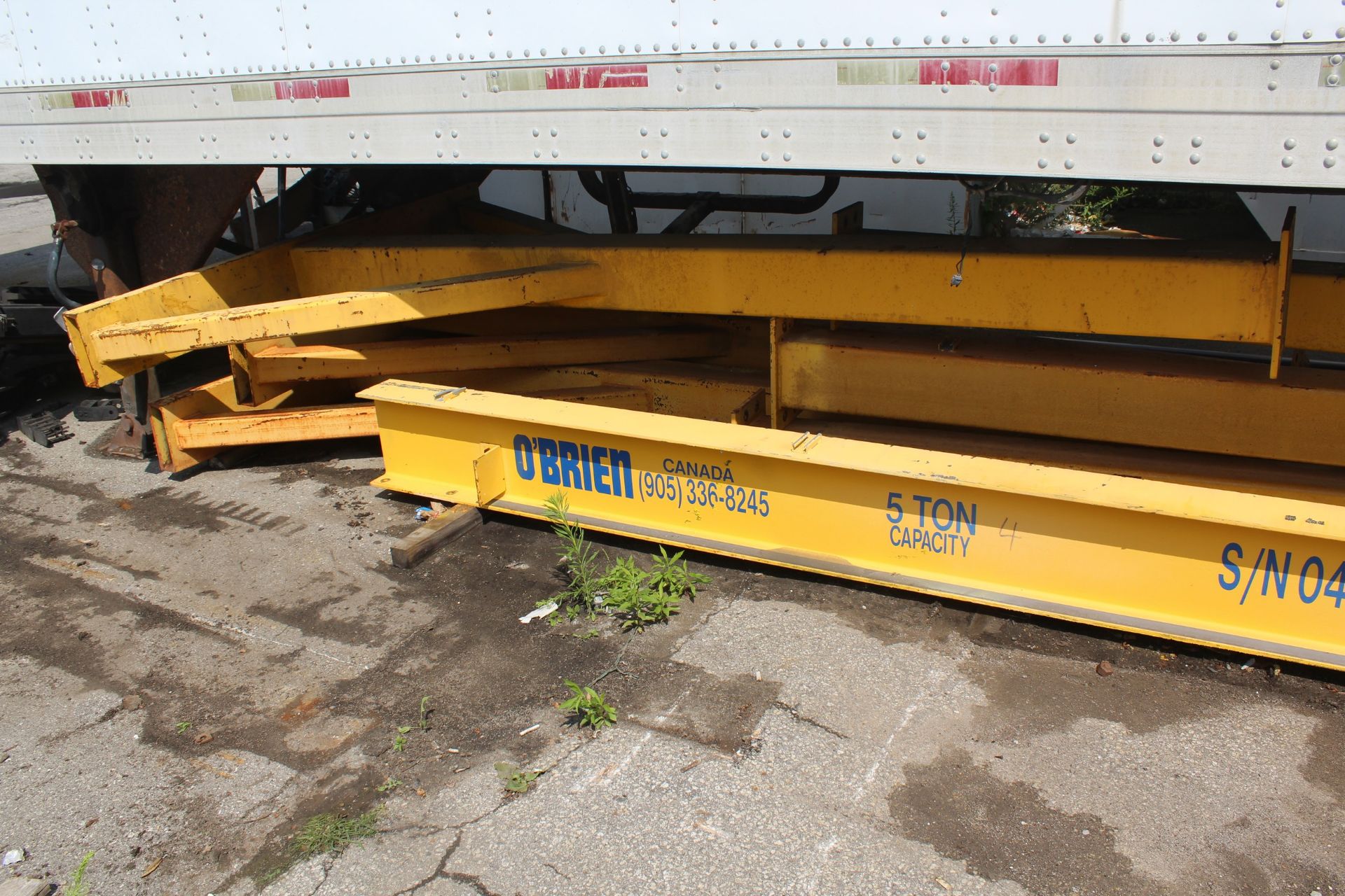 LOT OF (3) OBRIEN A-FRAME FOR CRANE W/ WHEELS - Image 15 of 21