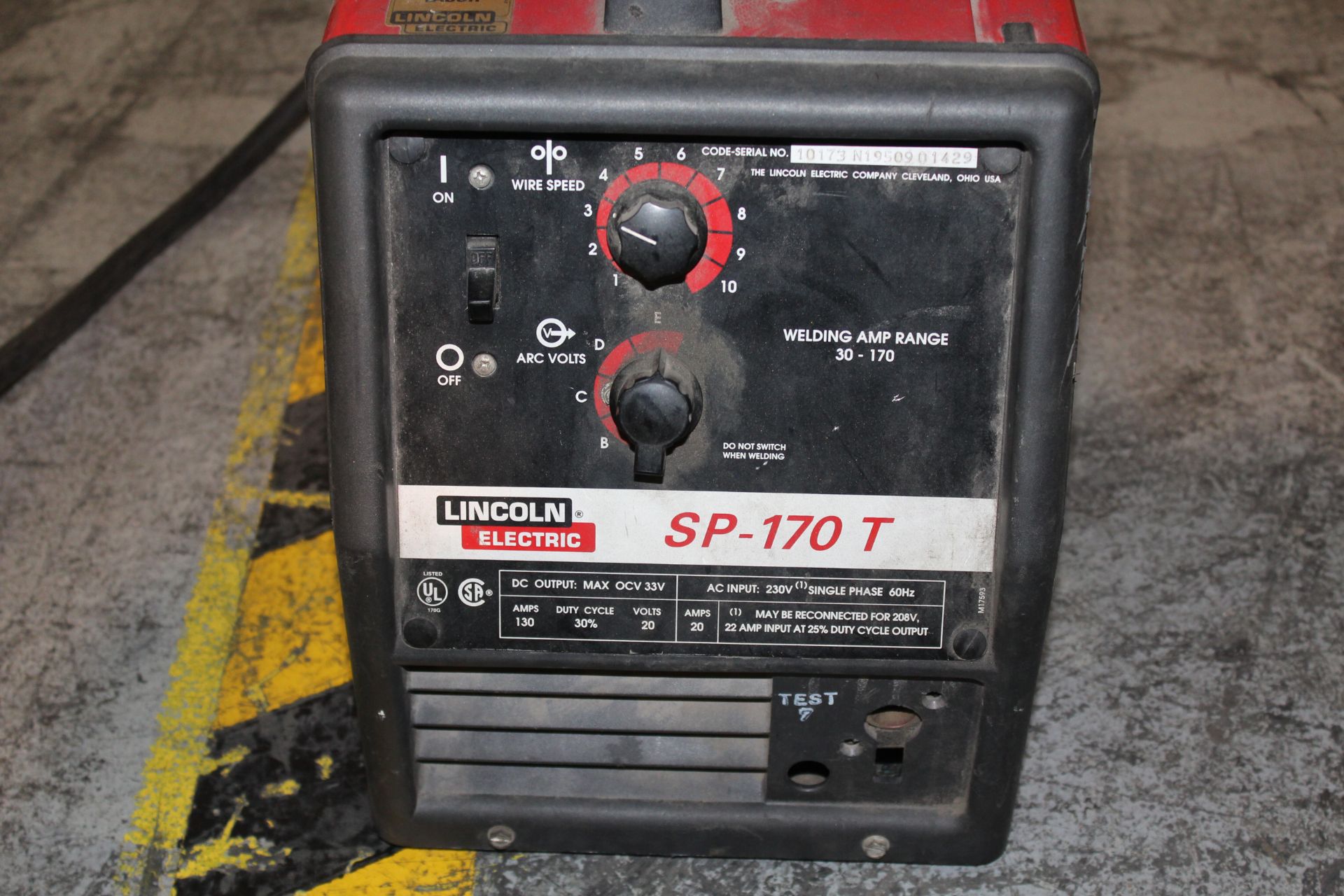 LINCOLN WELDER POWER SUPPLY - Image 4 of 4