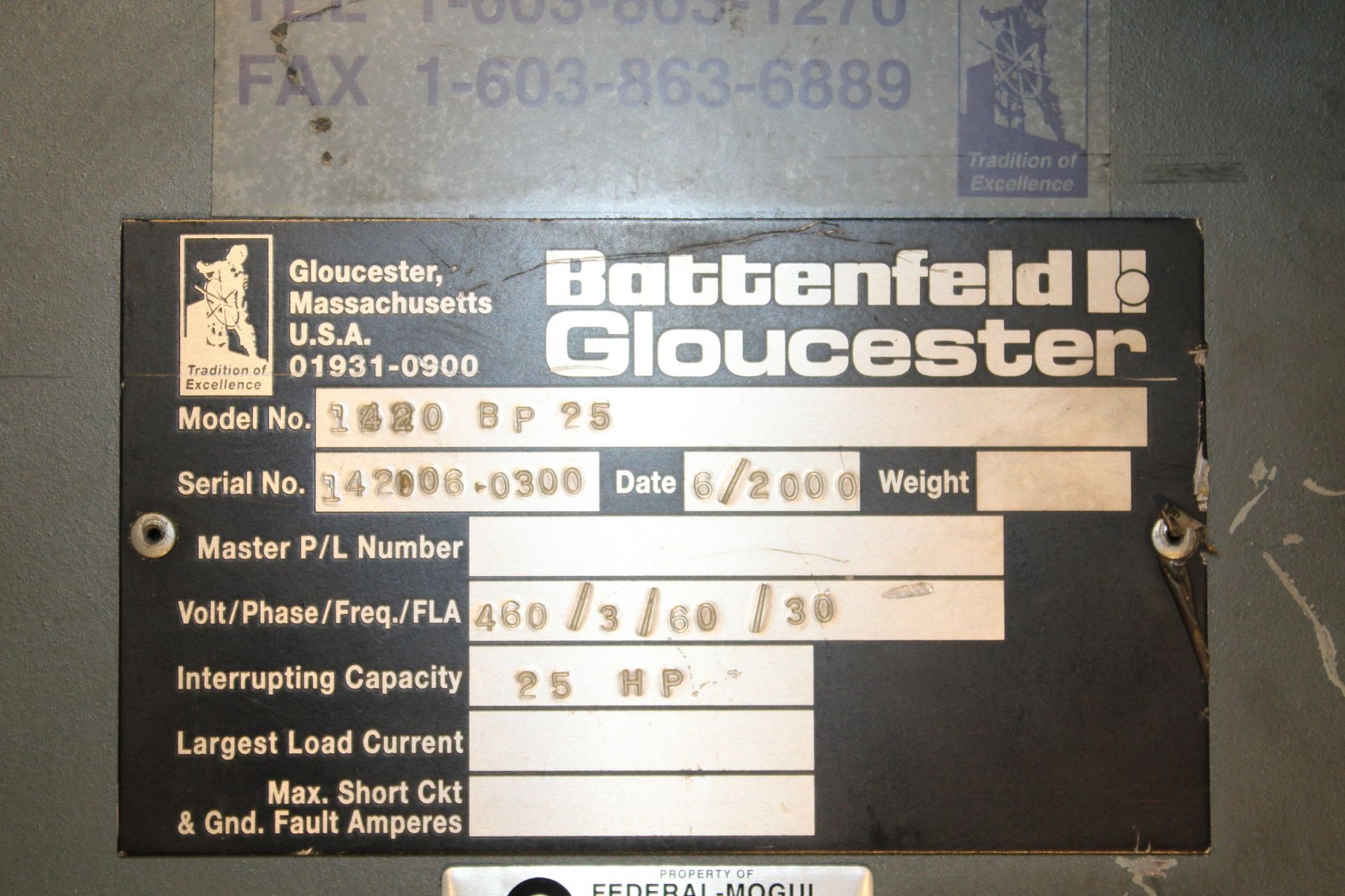 BATTENFELD GRANULATOR - Image 5 of 11