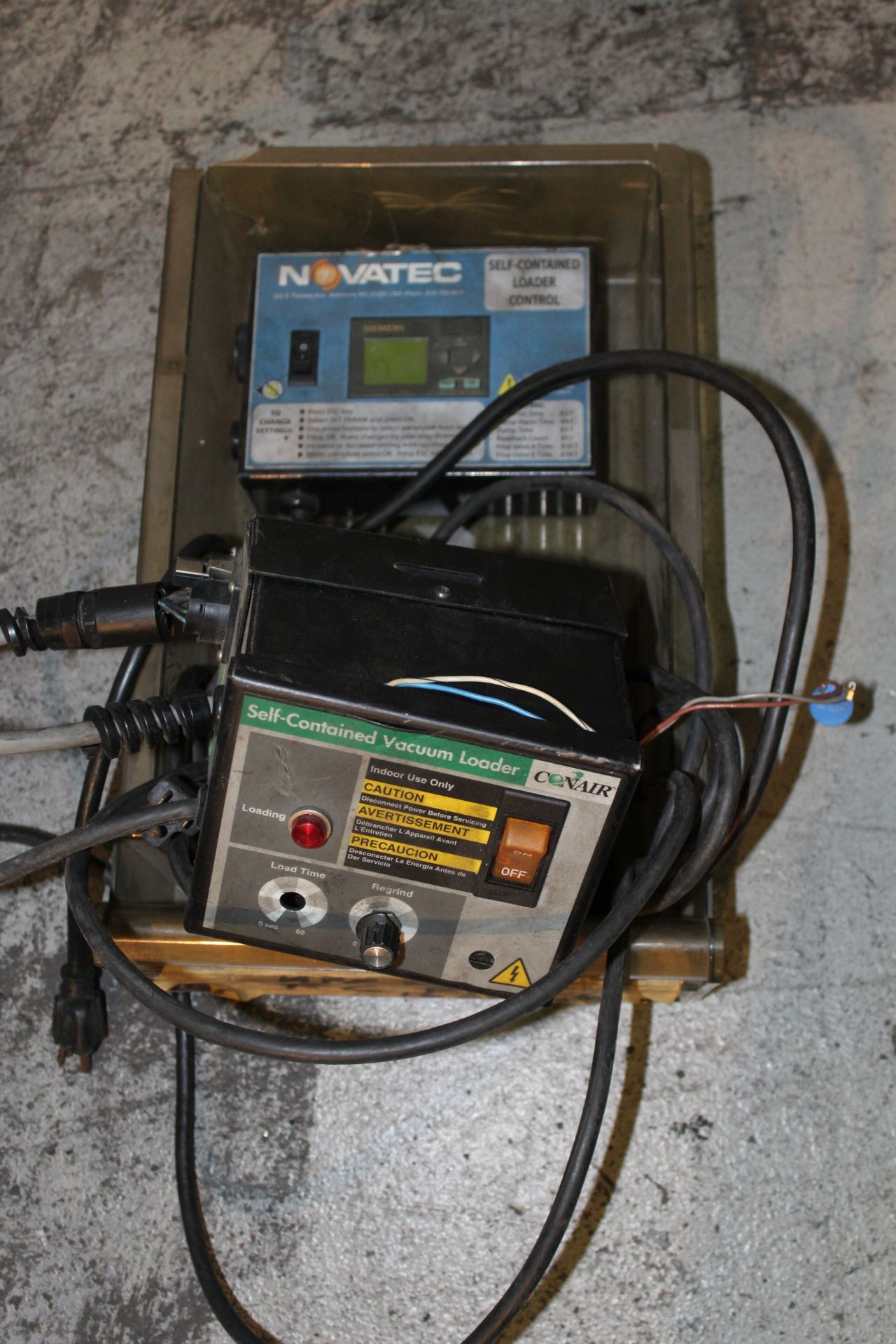 CONAIR & NOVATEC VACUUM LOADER CONTROL UNIT