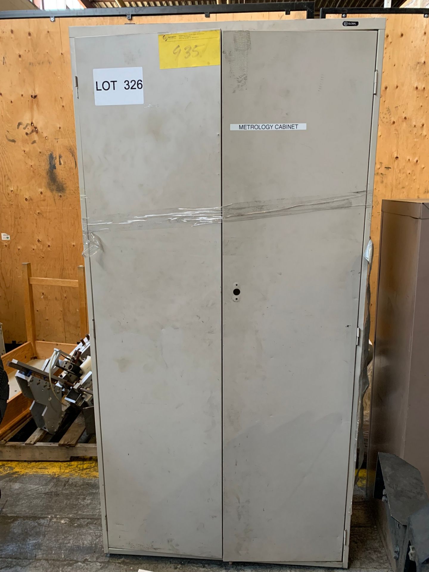 2-DOOR METAL CABINET