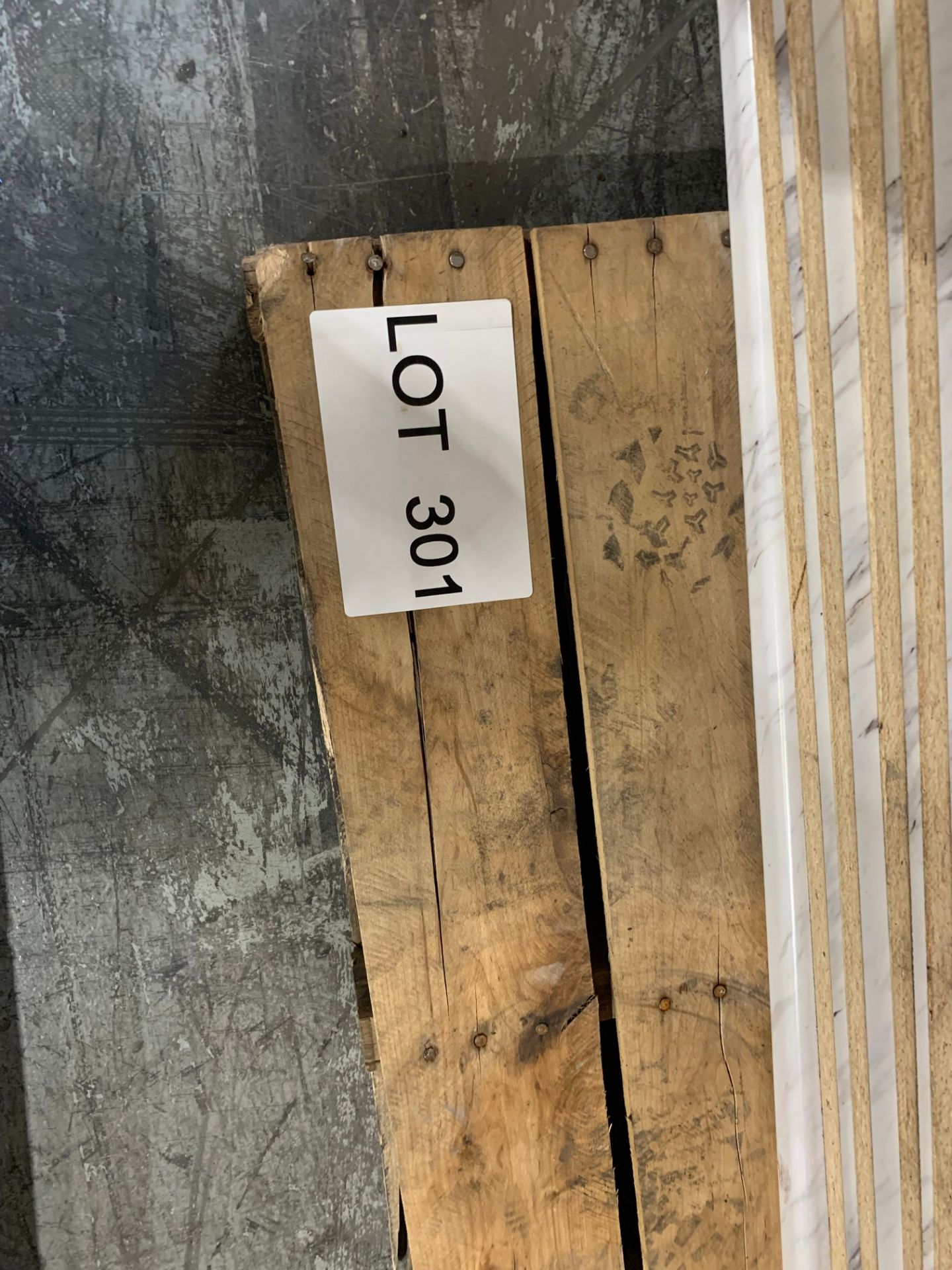 PALLET OF WOODEN BOARDS - Image 2 of 5