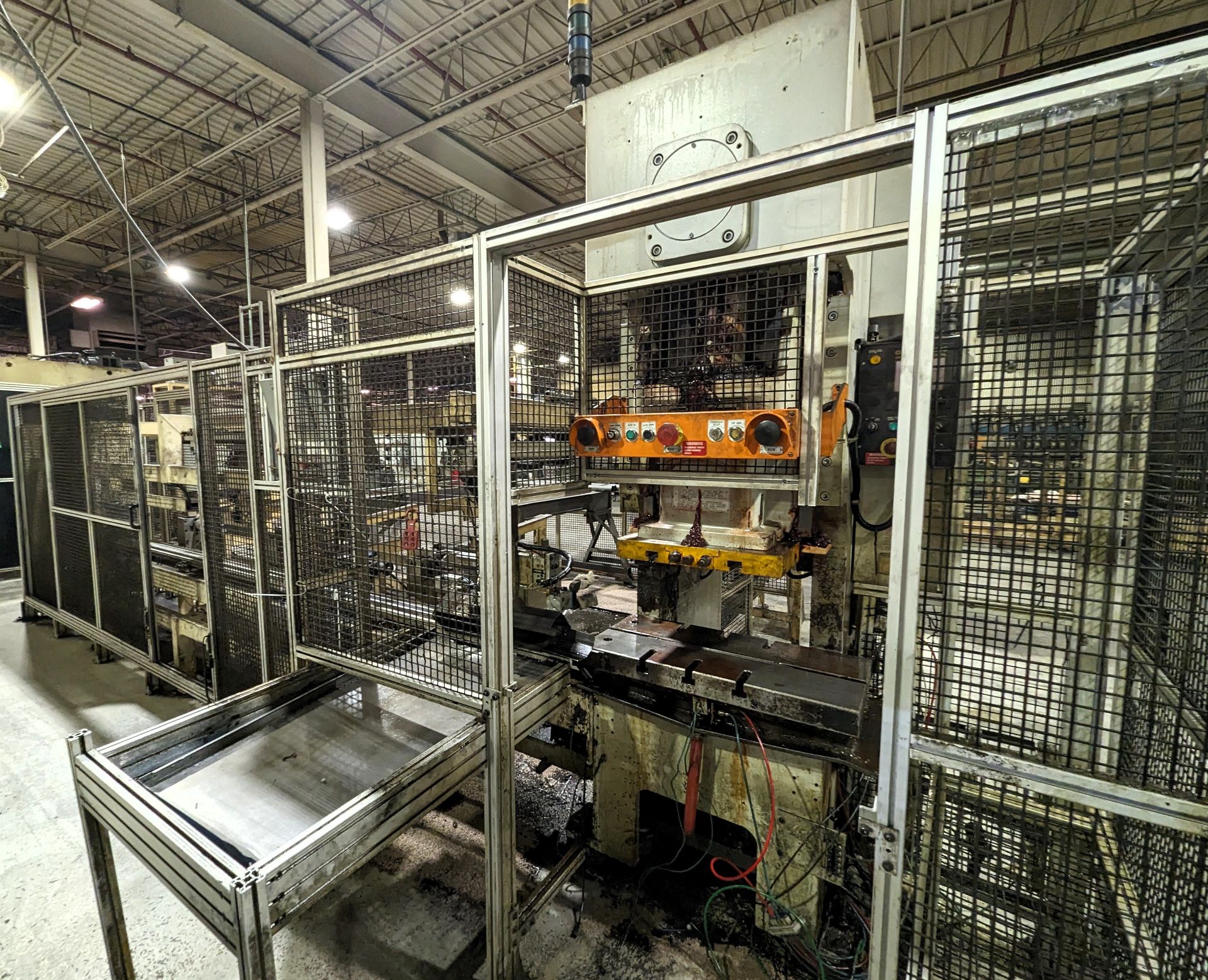 PARTIAL VIEW OF PUNCH PRESSES AND PRESS LINES - Image 24 of 27