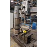 FEMCO / WANTONG RD-12A RADIAL ARM DRILL, BOX TABLE, SET OF PARALLELS, S/N 75-2137 (RIGGING FEE $