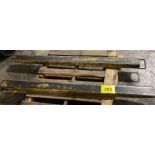 5-1/2" OPENING & 72" LONG FORKLIFT EXTENSIONS