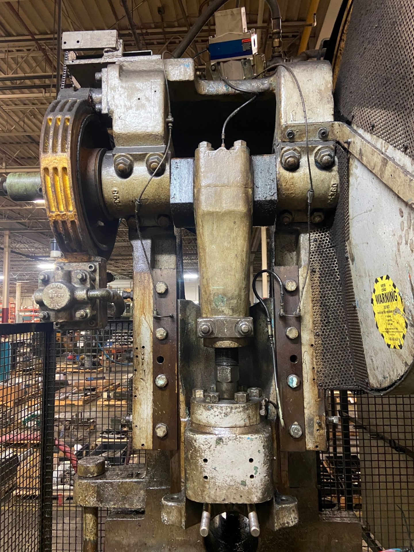 BROWN BOGGS 60 TON OBI PUNCH PRESS, 5 HP, 3/60/575 VOLTS, HONEYWELL WPC 2000 CLUTCH/BRAKE - Image 2 of 12