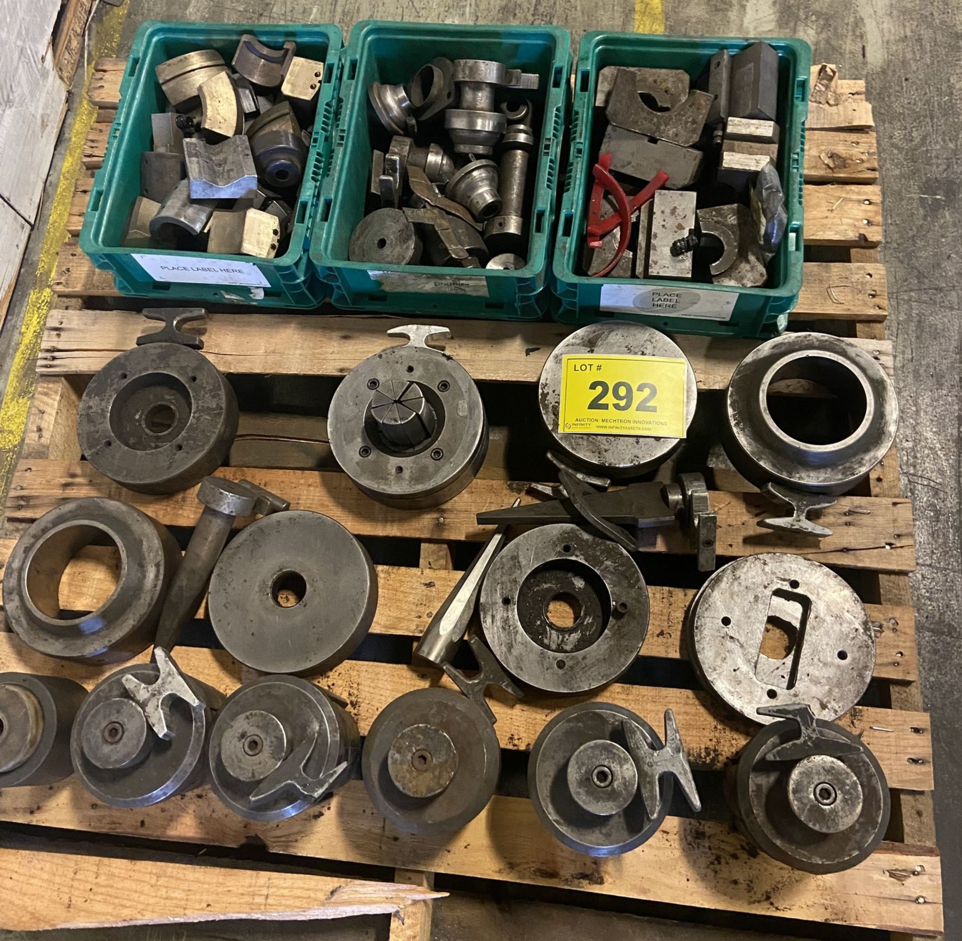 PALLET OF ID/OD GAUGES & ASSORTED TOOLING