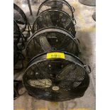 LOT (4) MATRIX PORTABLE FANS