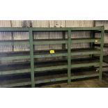 HEAVY DUTY DIE STORAGE RACK, 24" WIDE, 84" HIGH, 160" LONG