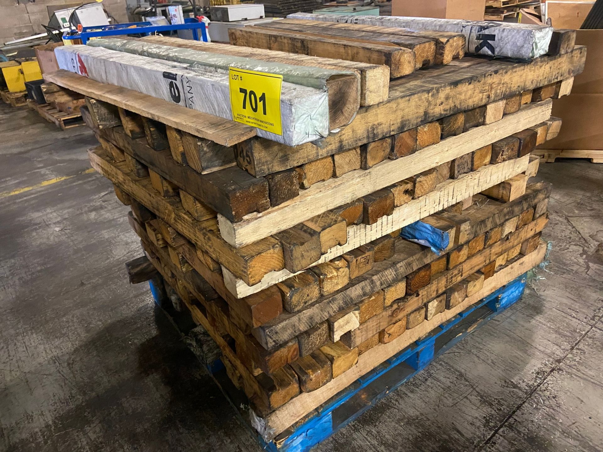 APPROX (100) PALLET 4" X 4" X 48" TIMBERS - Image 2 of 2