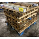 APPROX (100) PALLET 4" X 4" X 48" TIMBERS