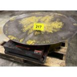 PNEUMATIC POWERED ROUND TURNTABLE