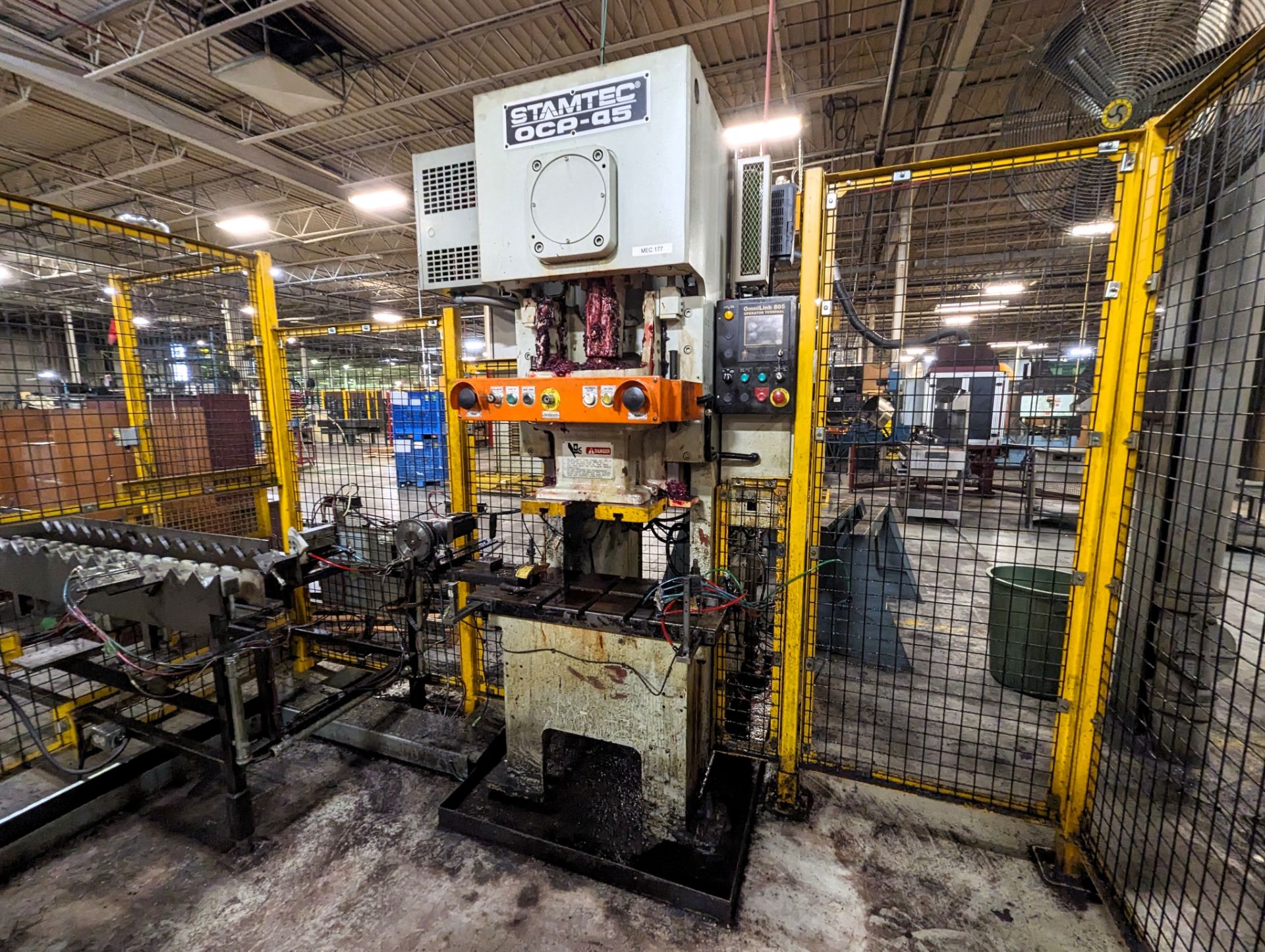 PARTIAL VIEW OF PUNCH PRESSES AND PRESS LINES - Image 15 of 27