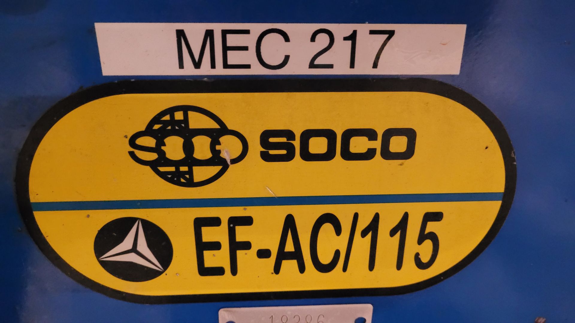 SOCO MODEL EF-AC/115 TUBE END CHAMFERING MACHINE (RIGGING FEE $50) - Image 5 of 5