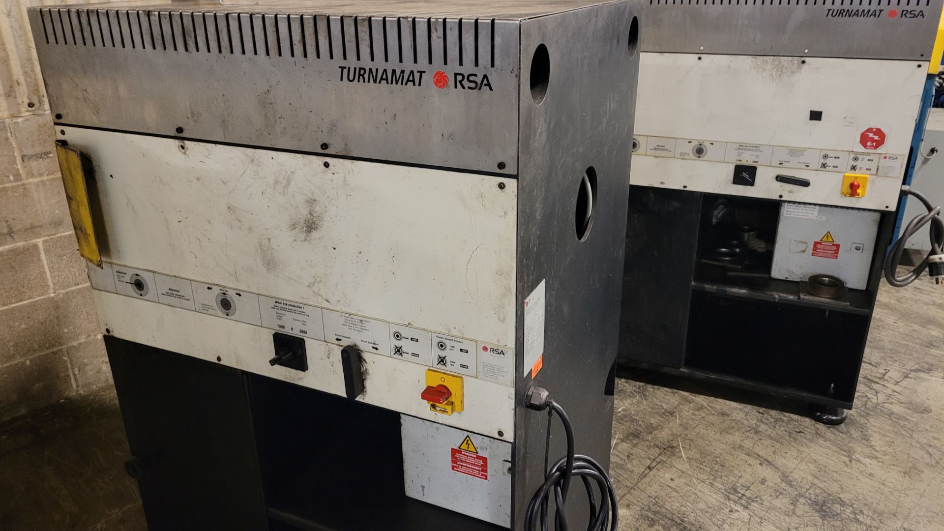 2018 RSA TURNAMAT DEBURRING MACHINE, 1,500 – 3,000 RPM, S/N RSA-14628-10 (RIGGING FEE $50) - Image 3 of 4