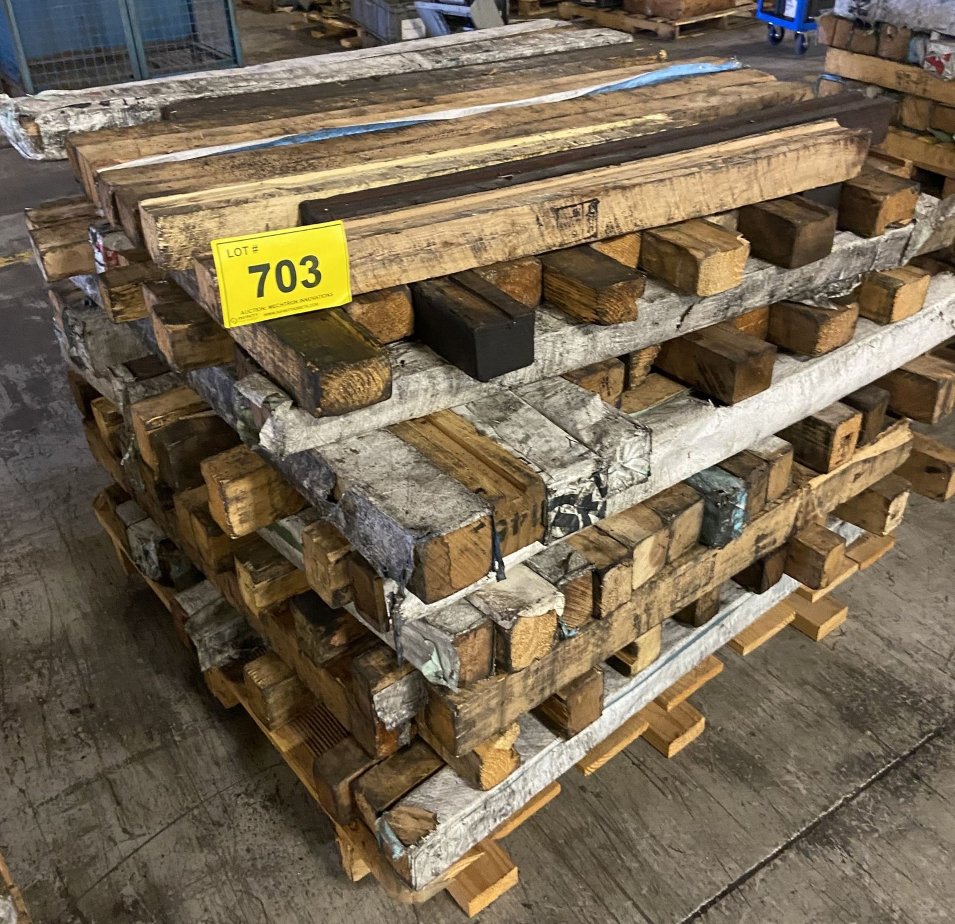 APPROX (80) PALLET 4" X 4" X 48" TIMBERS