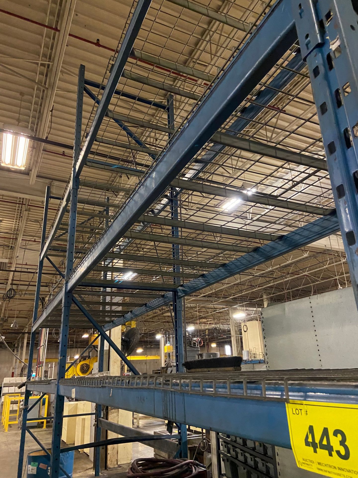 42" X 96" X 15' HIGH TWO SECTION PALLET RACKING - Image 3 of 3
