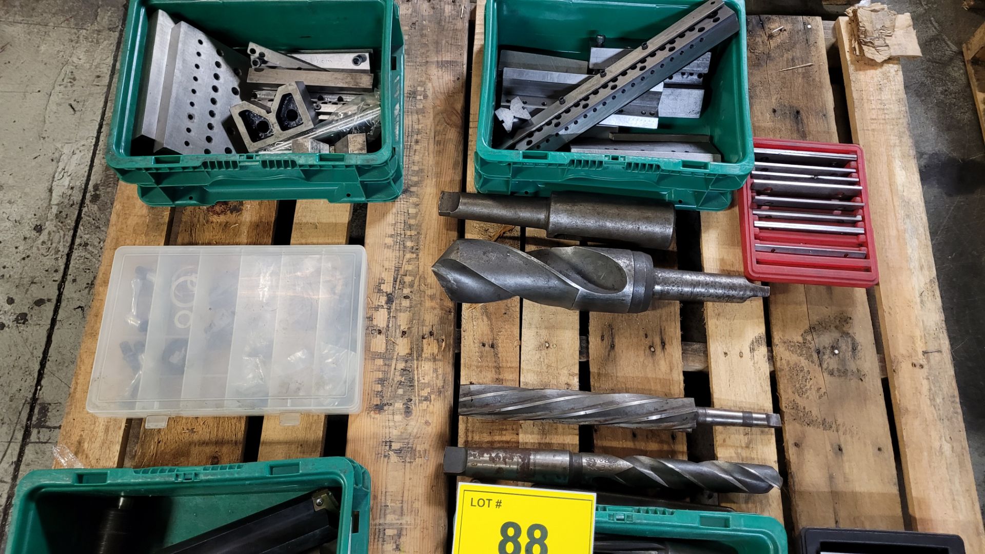 LOT OF ASST. DRILL BITS, REAMERS, SLEEVES, PARALLELS, SETUP BLOCKS, ETC. - Image 4 of 4