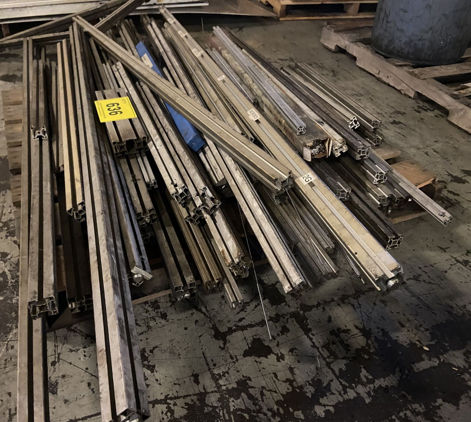 PALLET OF ALUMINUM RODS - Image 2 of 2