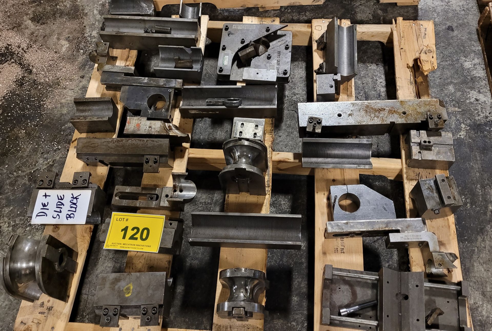 LOT - ASST. DIE SLIDES & BLOCKS