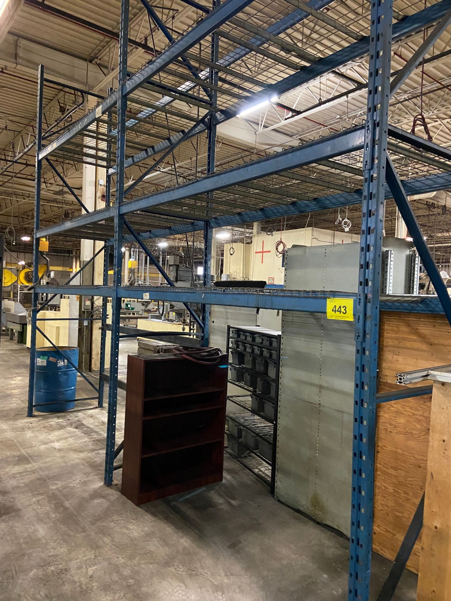 42" X 96" X 15' HIGH TWO SECTION PALLET RACKING