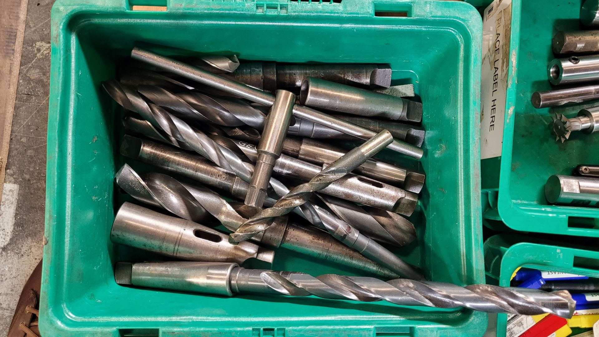 LOT OF ASST. CARBIDE CUTTING INSERTS, BORING BARS, CUTTING TOOLS, DRILL BITS, ETC. - Image 6 of 8