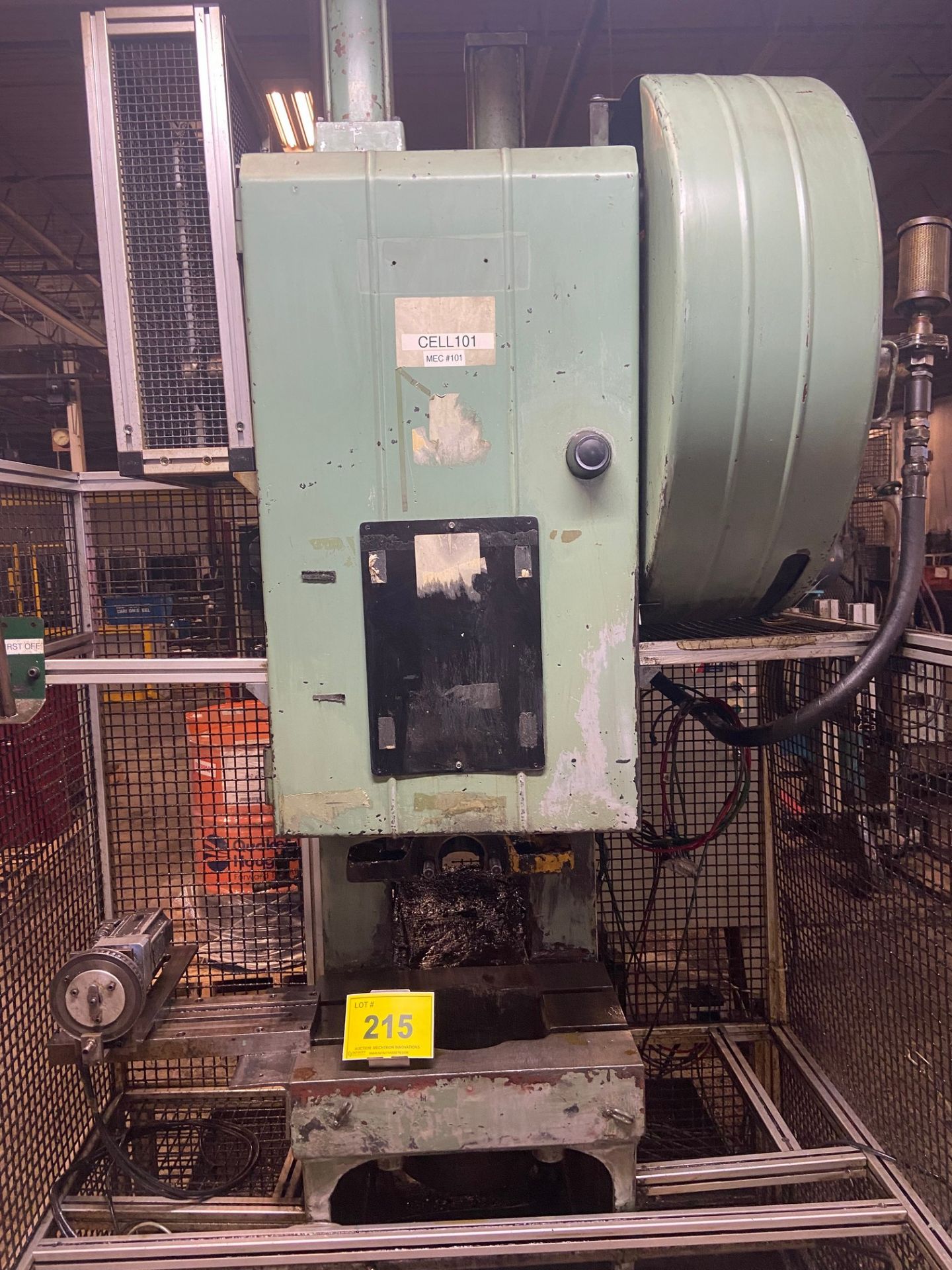 STANKO KD2126K OBI PUNCH PRESS, 3/60/600 VOLTS, ROTATOR, S/N: 6693 (RIGGING FEE $860) - Image 2 of 18