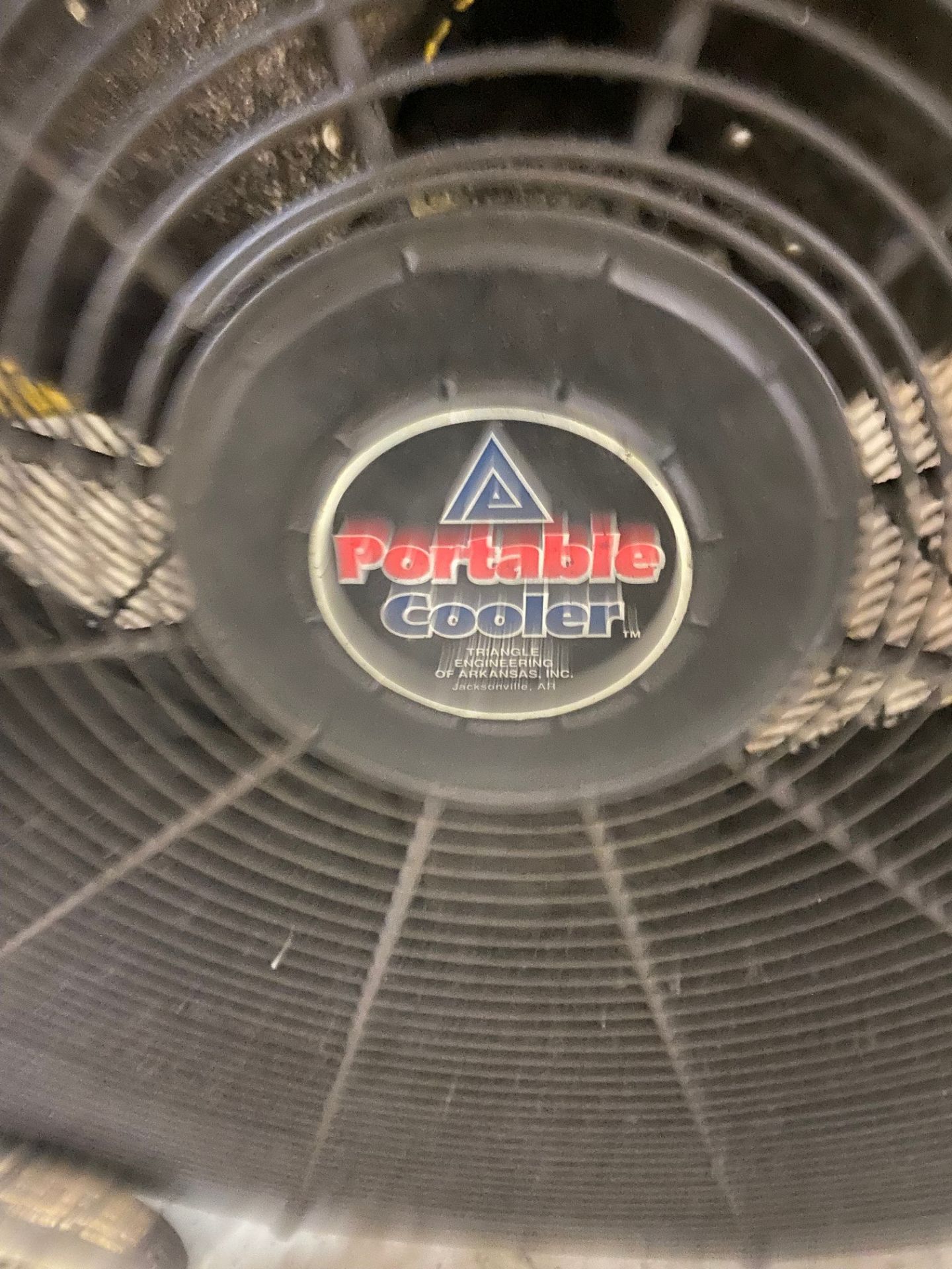 LOT (3) ASSORTED FANS, AIR MASTER, MATRIX TRIANGLE PORTABLE COOLER - Image 3 of 6