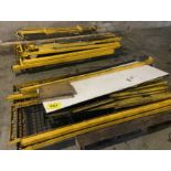 LOT OF (2) PALLETS SAFETY GUARD FENCING SYSTEMS