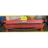36" WIDE HAND OPERATED BENCH TYPE BRAKE